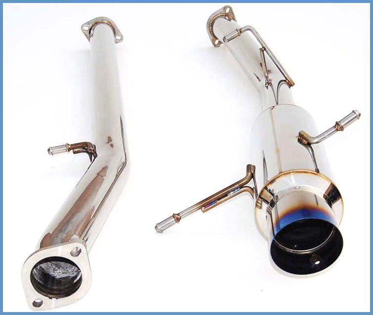 Invidia Catback N1 Titanium Tip Exhaust | 2002-2007 Subaru WRX/STi - 0