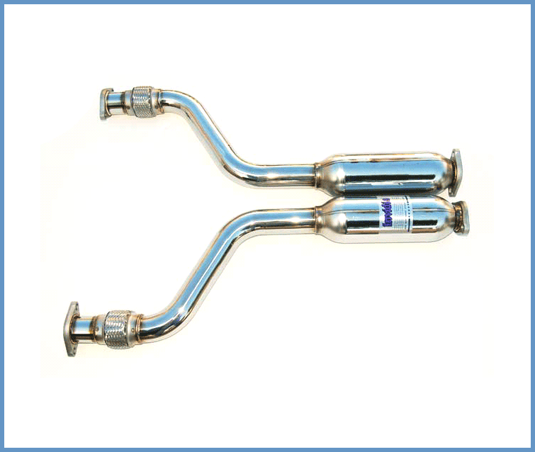 CAT-BACK EXHAUST, GEMINI Infiniti FX35 03-08 (FX45 03-05) - 0