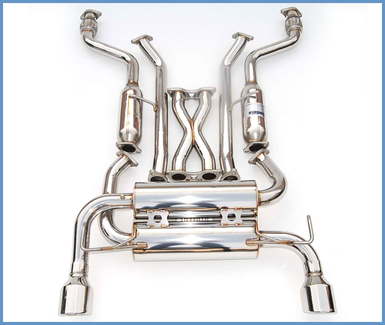 CAT-BACK EXHAUST, GEMINI Infiniti G35 Coupe 03-06