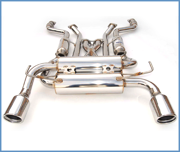 CAT-BACK EXHAUST, GEMINI Infiniti G35 Coupe 03-06 - 0