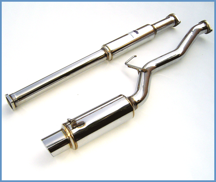 CAT-BACK EXHAUST, N1 Mitsubishi EVO 8 03-08