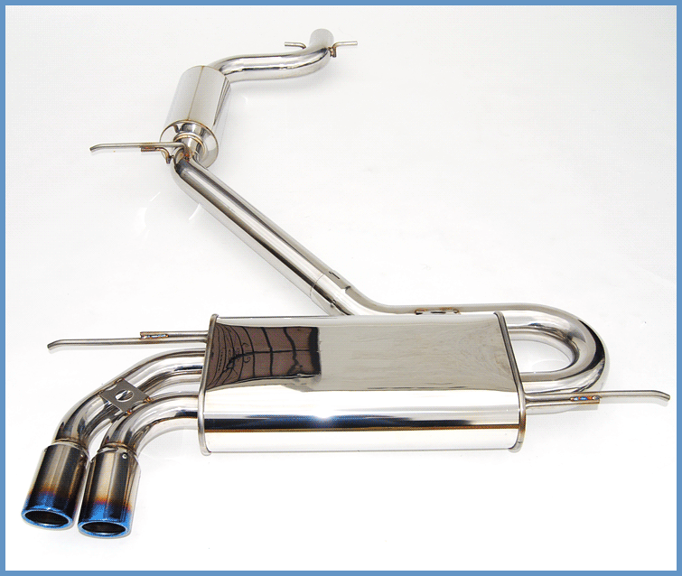 CAT-BACK EXHAUST, Q300 Volkswagen Golf Gen. 5 GTI 05-08