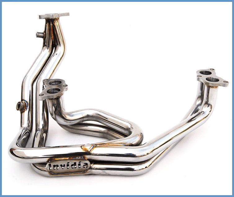 Invidia STi Big Piping Header Subaru WRX/STI 05-UP - 0