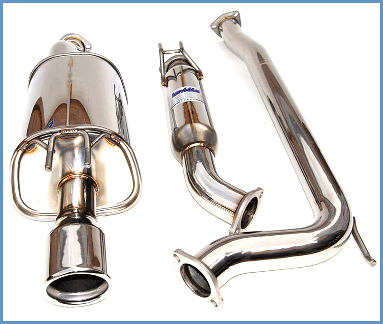 CAT-BACK EXHAUST, Q300 Honda Civic Si Coupe 06-11