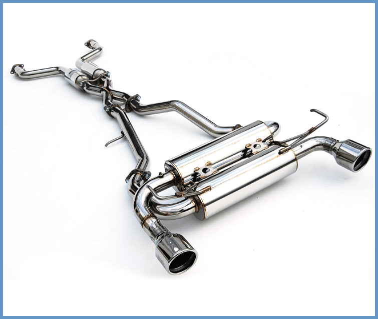 CAT-BACK EXHAUST, GEMINI Infiniti G37 Coupe 07-UP