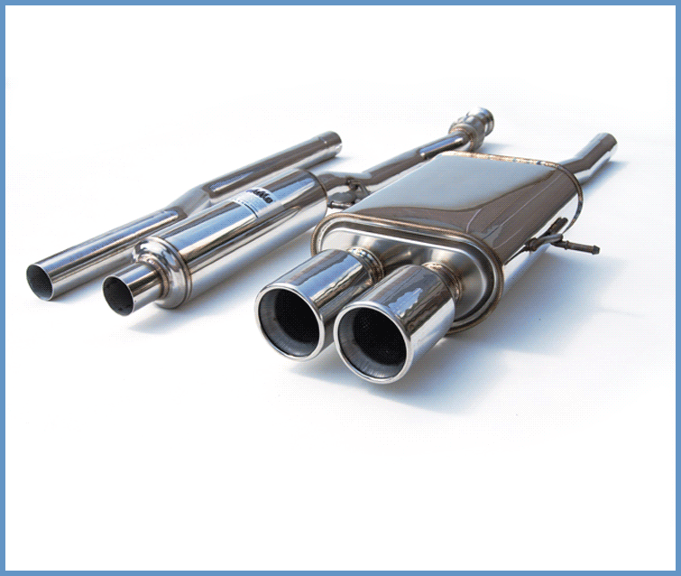 CAT-BACK EXHAUST, Q300 Mini Cooper S 07-UP