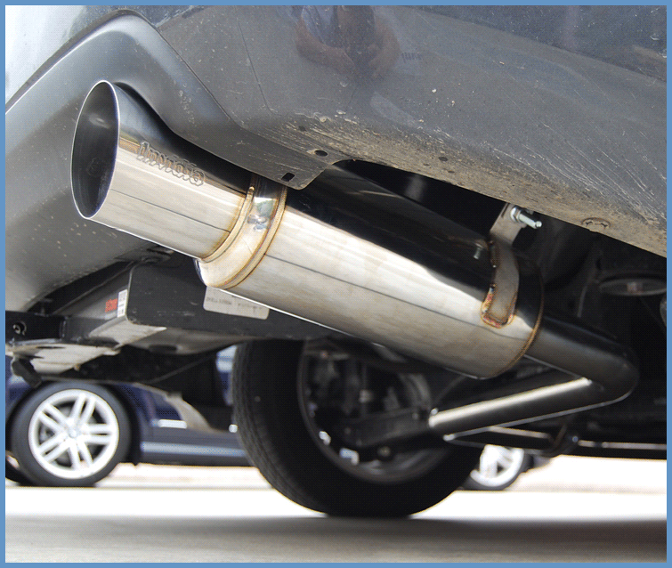 CAT-BACK EXHAUST, N1 Subaru Impreza Sedan 08-14