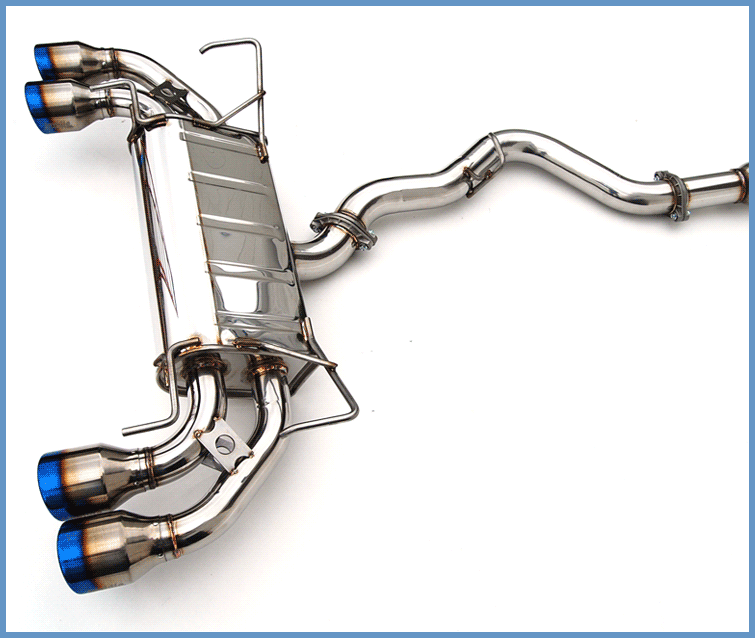 CAT-BACK EXHAUST, Q300 Subaru STI 5-DR 08-14