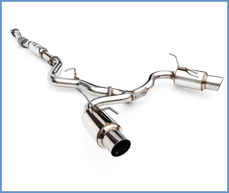 CAT-BACK EXHAUST, N1 Subaru STI 5-DR 08-14