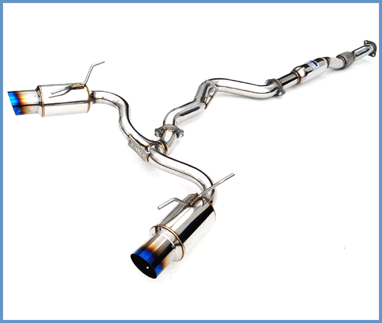 CAT-BACK EXHAUST, N1 Subaru STI 5-DR 08-14