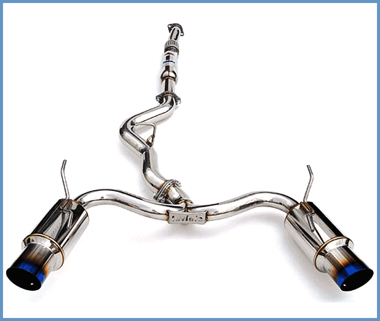 CAT-BACK EXHAUST, N1 Subaru STI 5-DR 08-14