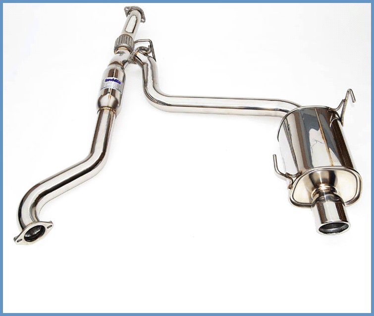 CAT-BACK EXHAUST, Q300 Subaru WRX 4-DR 08-14