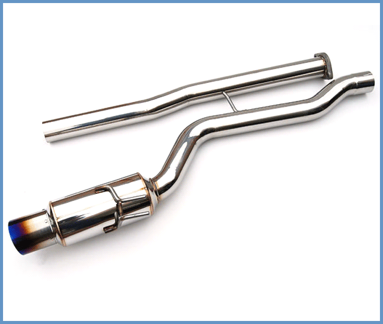 Invidia N1 Racing Cat-Back Titanium Tip Exhaust | 2008-2015 Mitsubishi Evo X