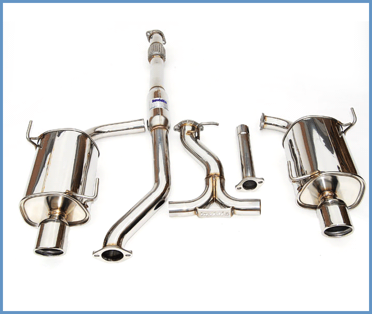 CAT-BACK EXHAUST, Q300 Subaru Legacy 10-UP