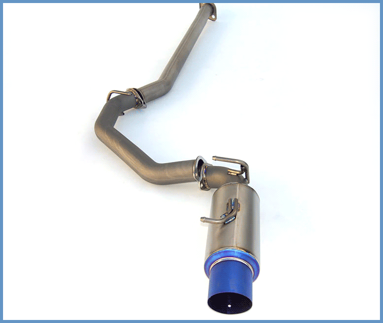 CAT-BACK EXHAUST, FULL TITANIUM Subaru BRZ 12-UP