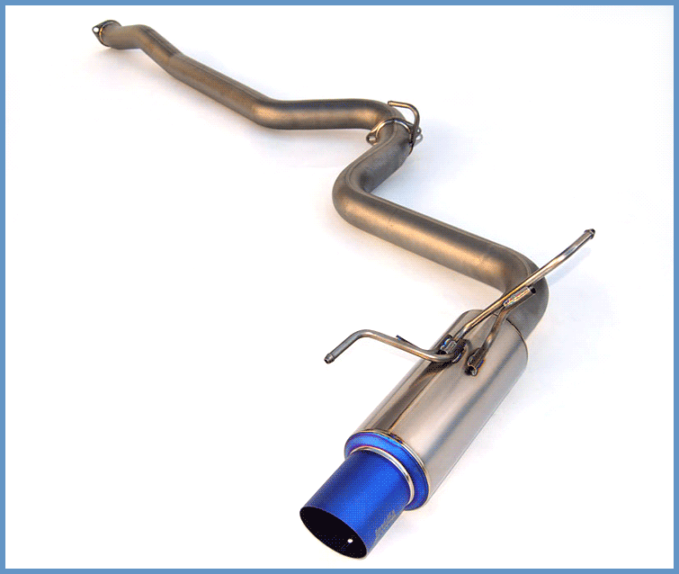 CAT-BACK EXHAUST, FULL TITANIUM Subaru WRX/STI 4-DR 15-UP