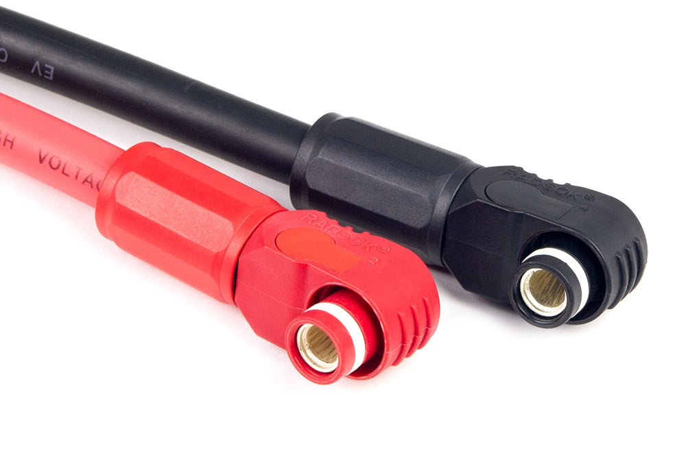 Haltech 1AWG Terminated Cable - Pair (2m) - 0