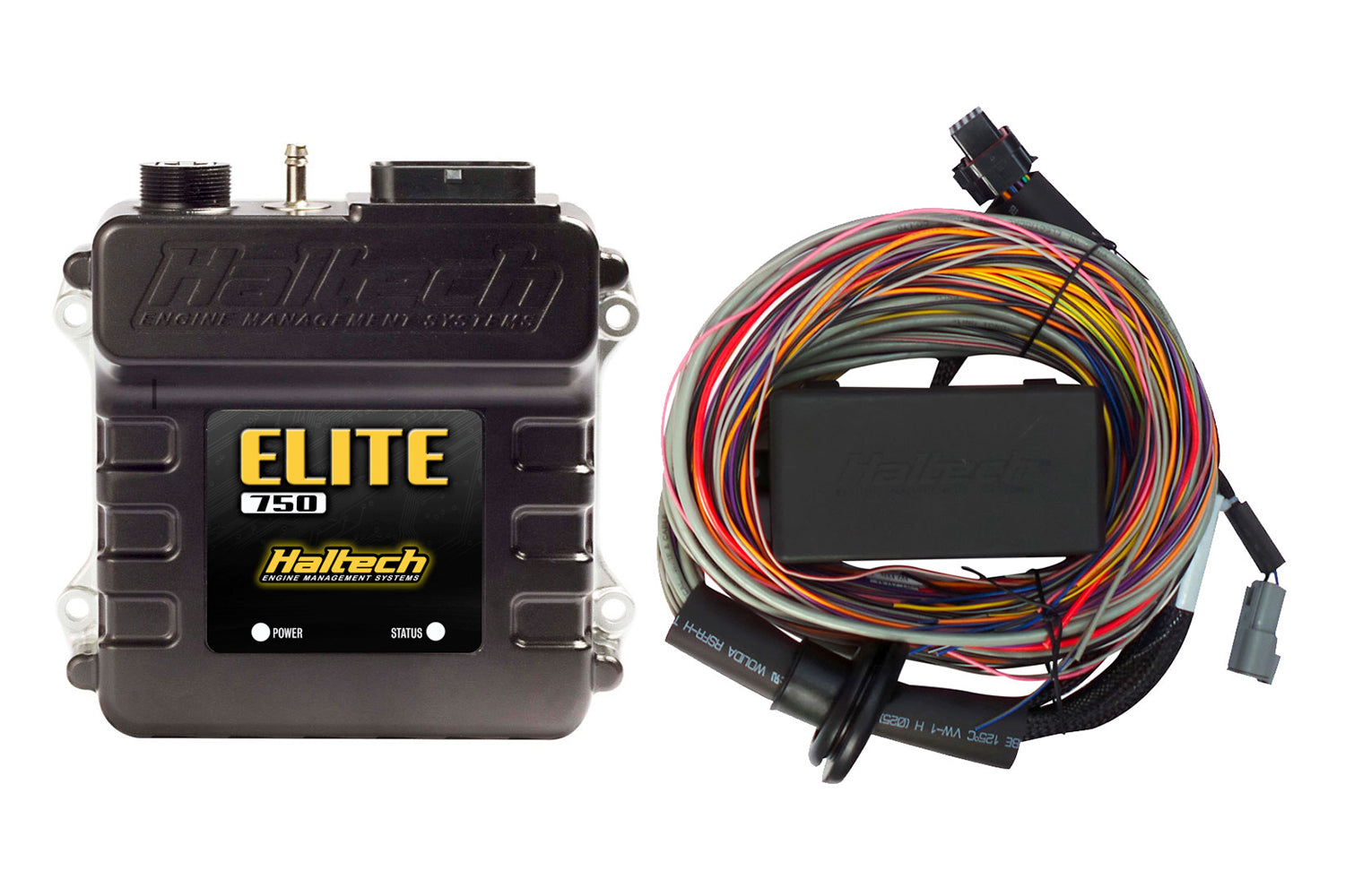 Haltech Elite 750 16ft Premium Universal Wire-In Harness ECU Kit