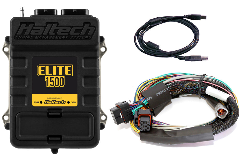 Haltech Elite 1500 Basic Universal Wire-In Harness ECU Kit