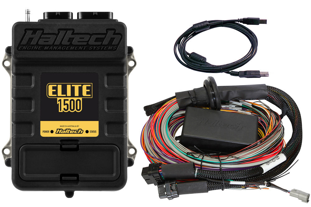 Haltech Elite 1500 Premium Universal Wire-In Harness ECU Kit