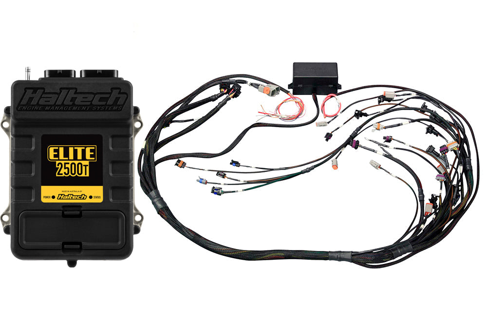 Haltech Elite 2500 Terminated Harness ECU Kit w/ EV1 Injector