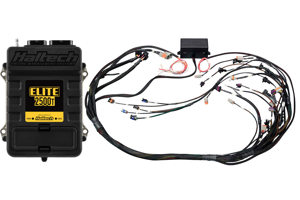 Haltech Elite 2500 Terminated Harness ECU Kit w/ EV6 Injector