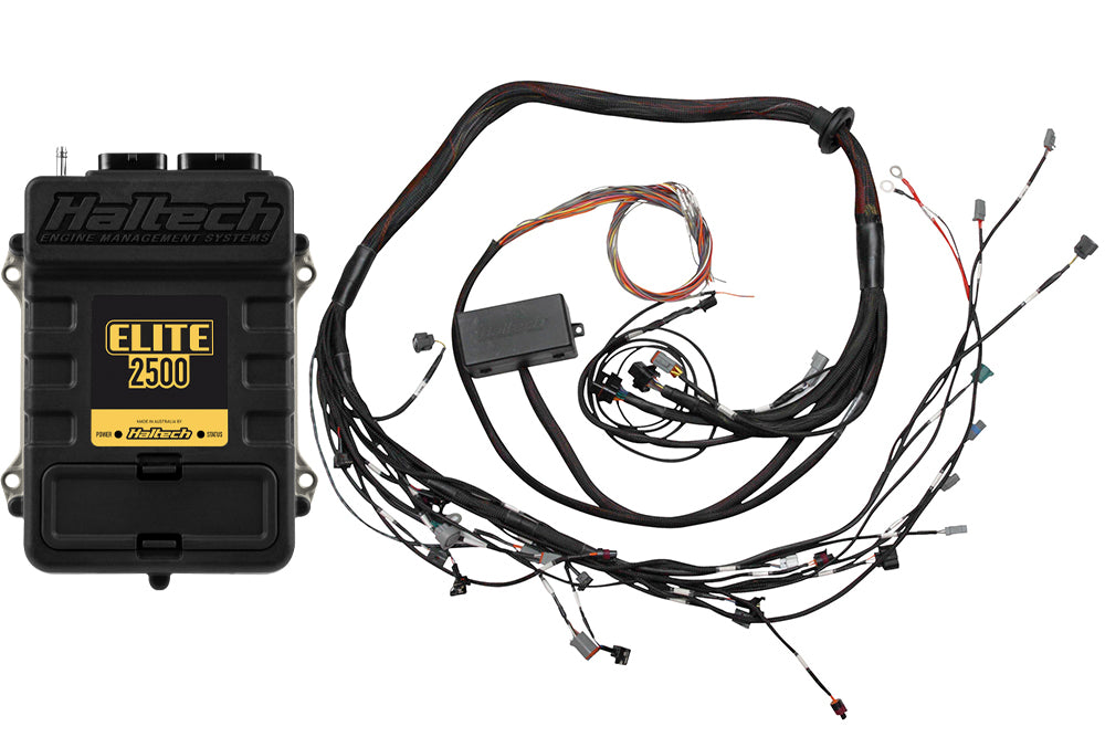 Haltech Elite 2500 Terminated Harness ECU Kit w/ EV1 Injector