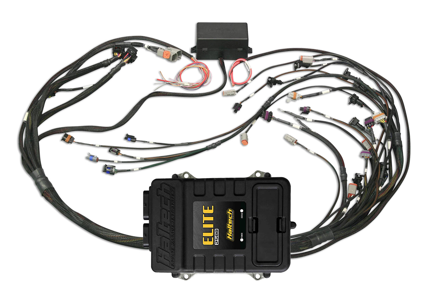 Haltech Elite 2500 Terminated Harness ECU Kit w/ EV1 Injector - 0