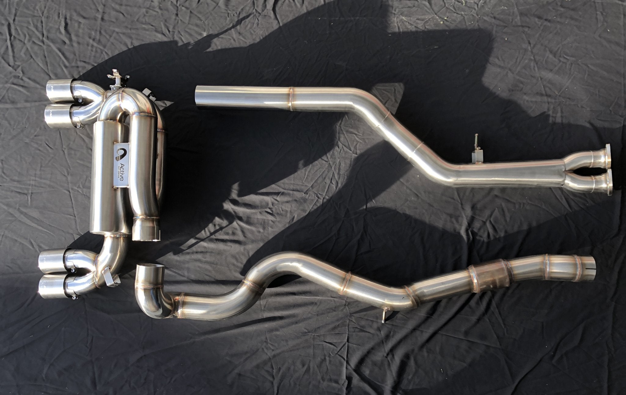 ACTIVE AUTOWERKE F8X M3 M4 SIGNATURE EXHAUST SYSTEM INCLUDES ACTIVE F-BRACE