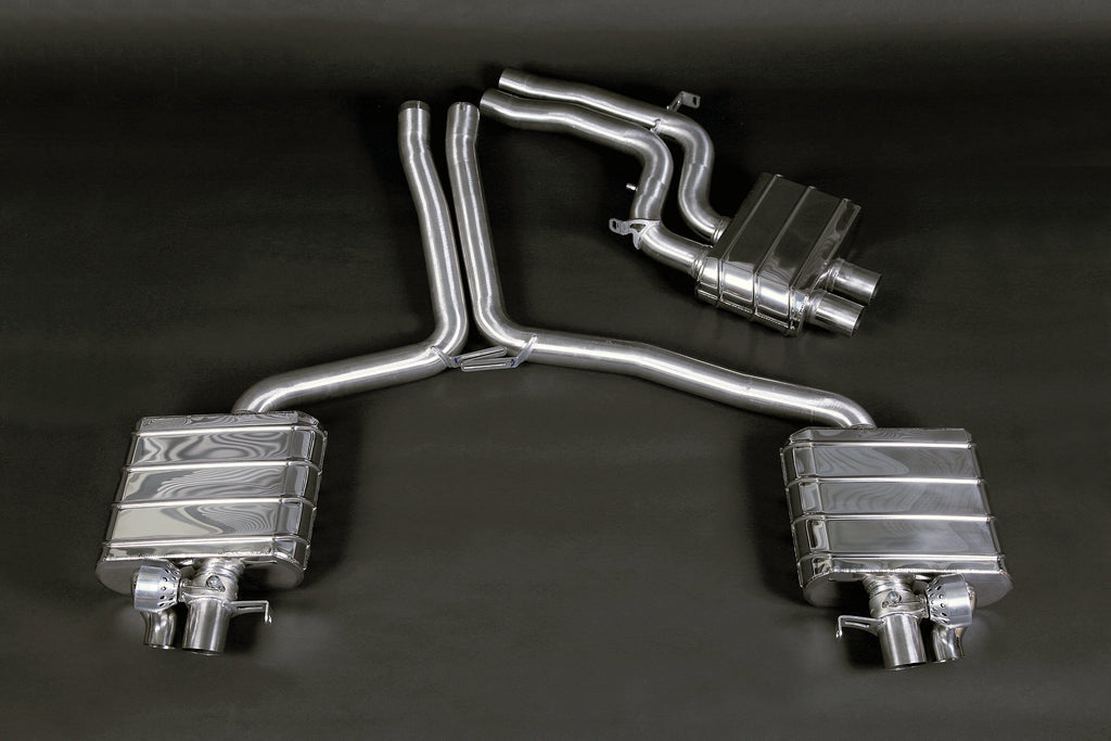 Audi RS4 (B8) Valved Exhaust System & Mid-Pipes (No Remote) - 0