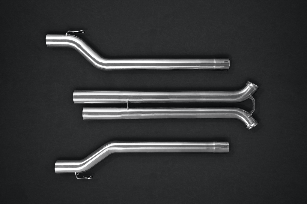 Porsche Panamera 971 Turbo & Turbo S - Valved Exhaust System & Mid-Pipes (Incl CES-3)