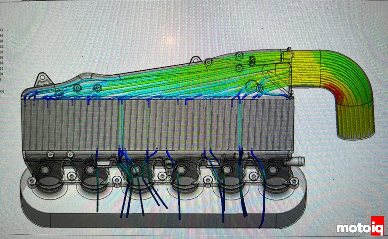 CSF Toyota A90/A91 Supra/ BMW G-Series B58 Charge-Air Cooler Manifold- Machined Billet Aluminum