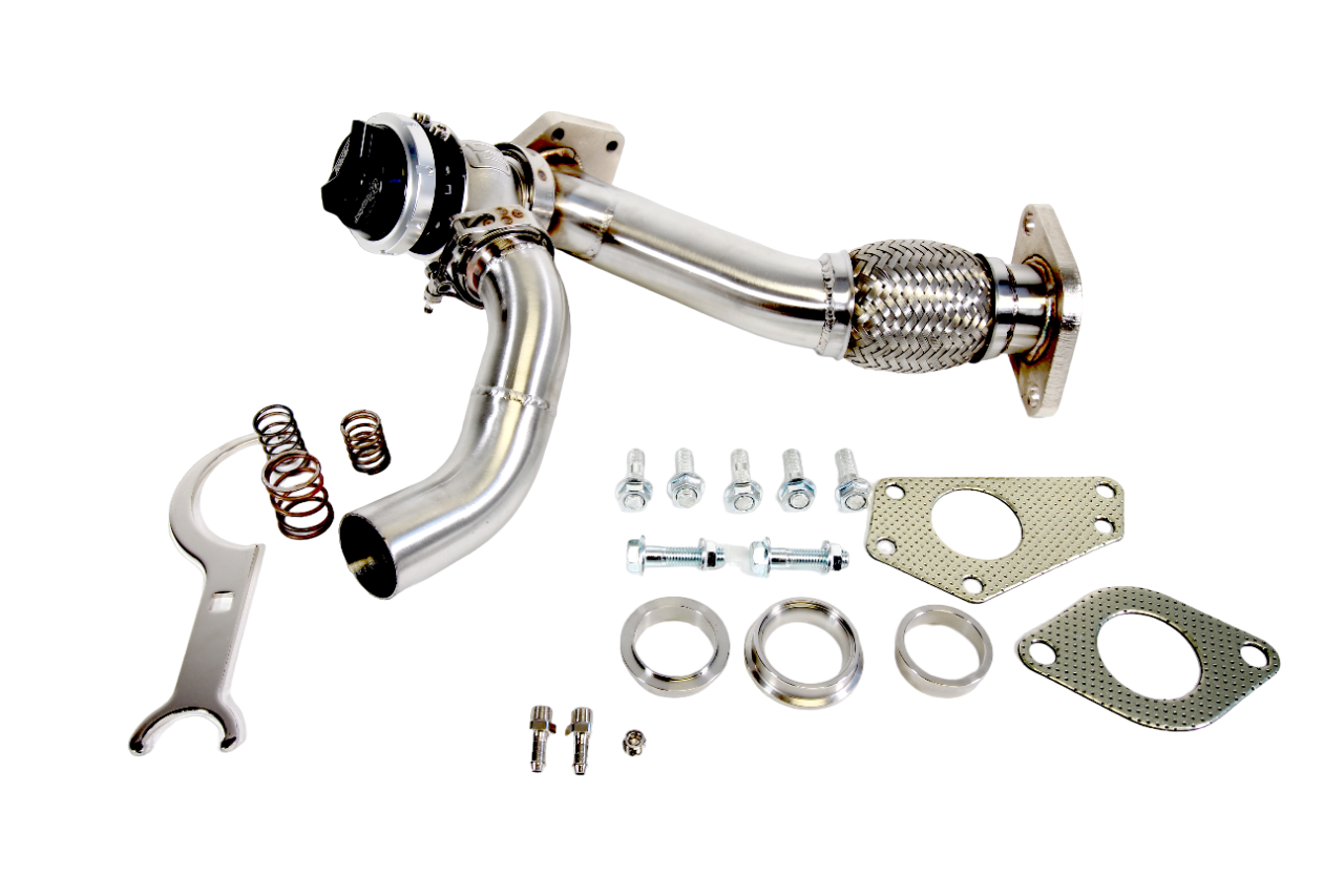 PLM Subaru EWG 44mm Up Pipe with Turbosmart WG45 Gen V Wastegate