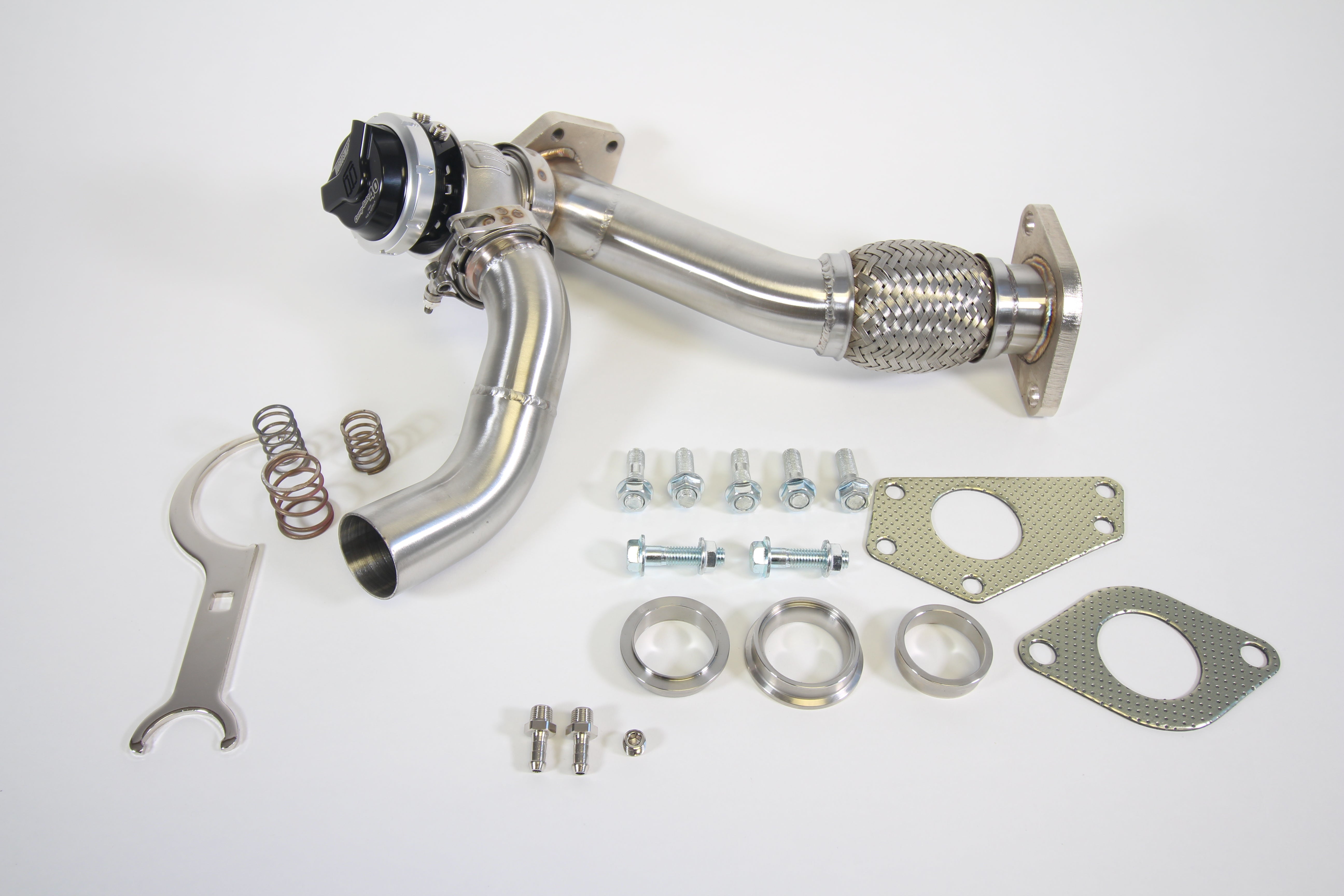 PLM Subaru EWG 44mm Up Pipe with Turbosmart WG45 Gen V Wastegate