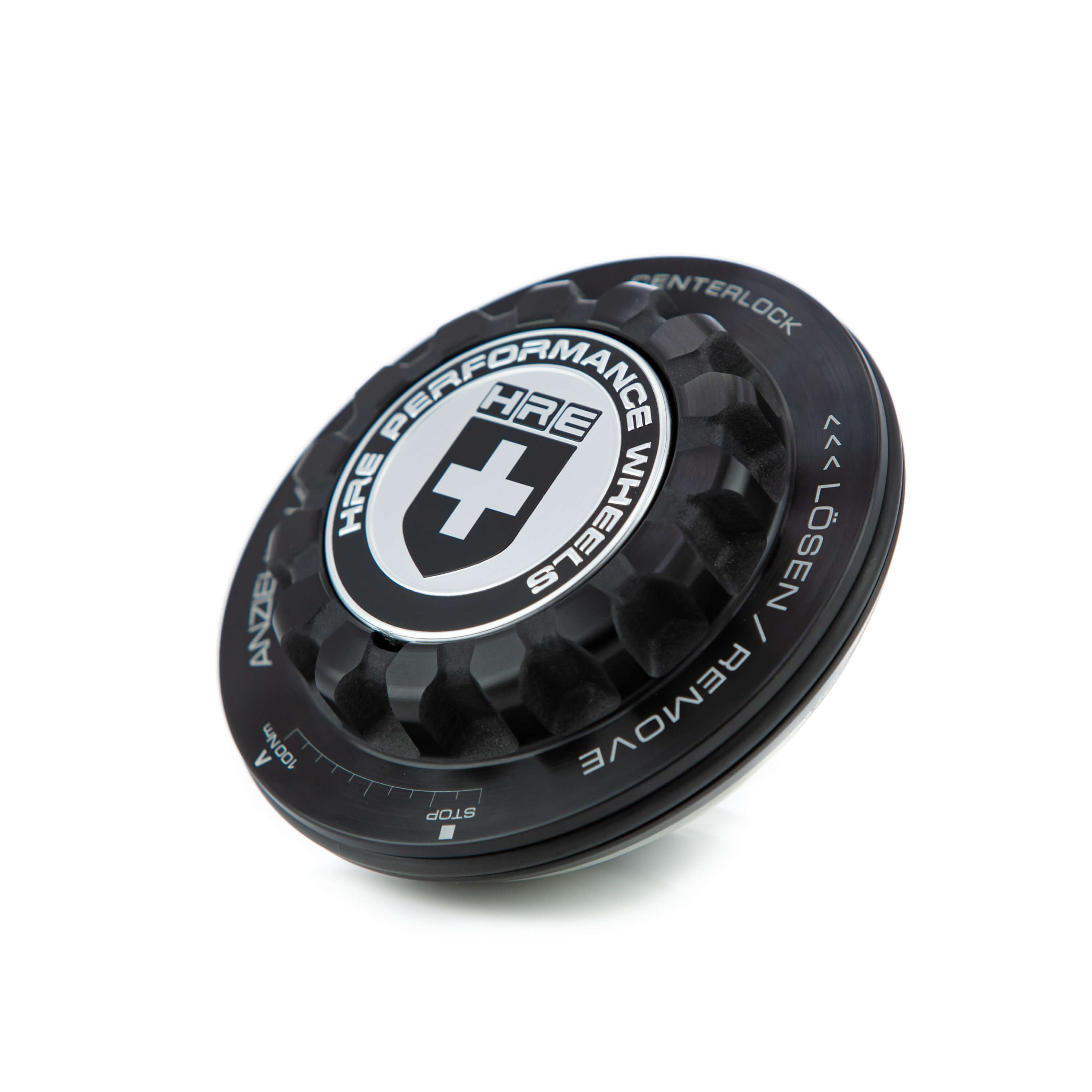 HRE CENTER CAP FOR FLOWFORM BLACK/SILVER LOGO - 0