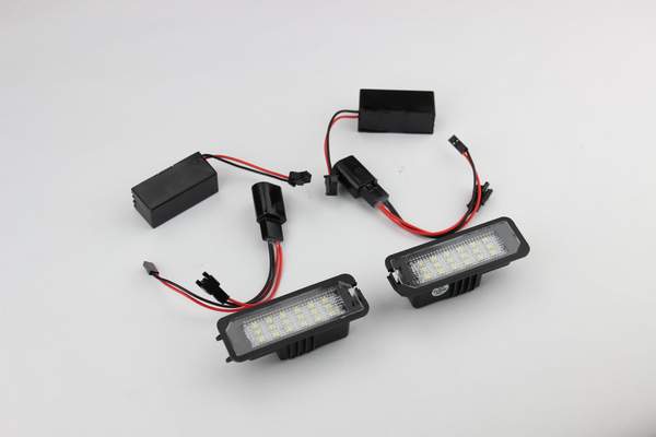 EmK LED License Plate Light - VW Golf Mk4 | Mk5 | Mk6 | EOS | CC - 0