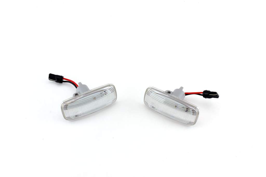 Clear Amber LED Bumper Sidemarkers | 99-01 B5 A4/S4 | Mk1 TT | C5 A6