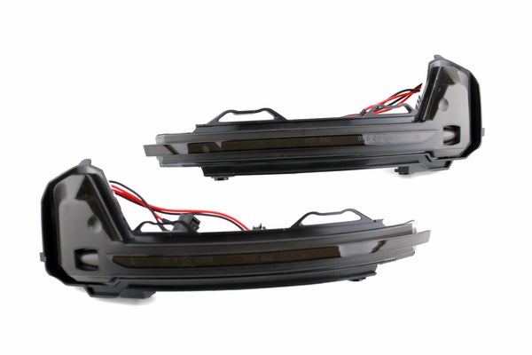 LED Dynamic/Sequential Mirror Turn Signals - VW Tiguan - Smoked