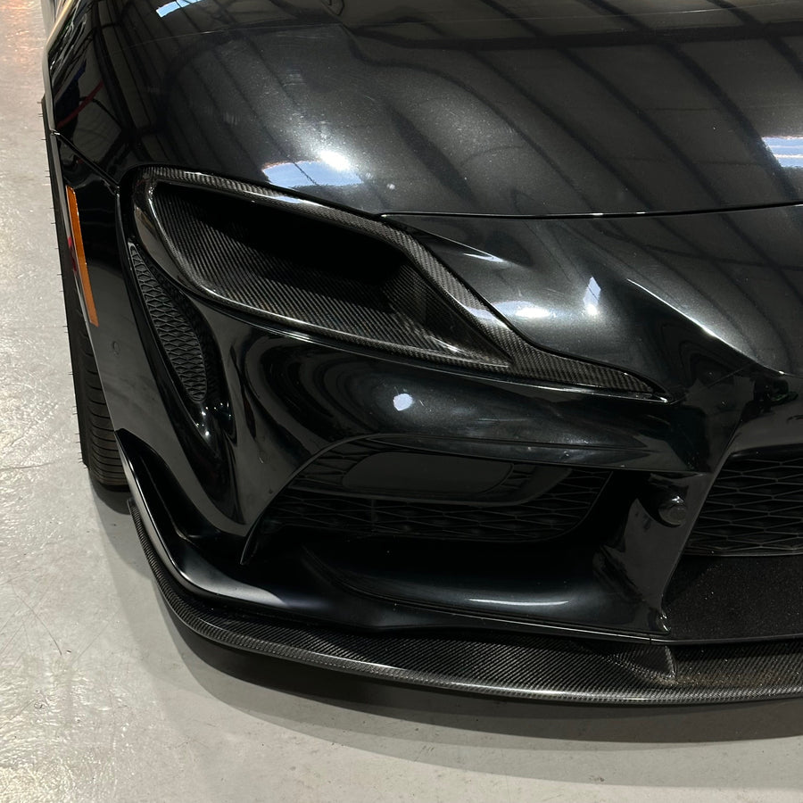 TOYOTA SUPRA CARBON FIBER HEADLIGHT DELETE