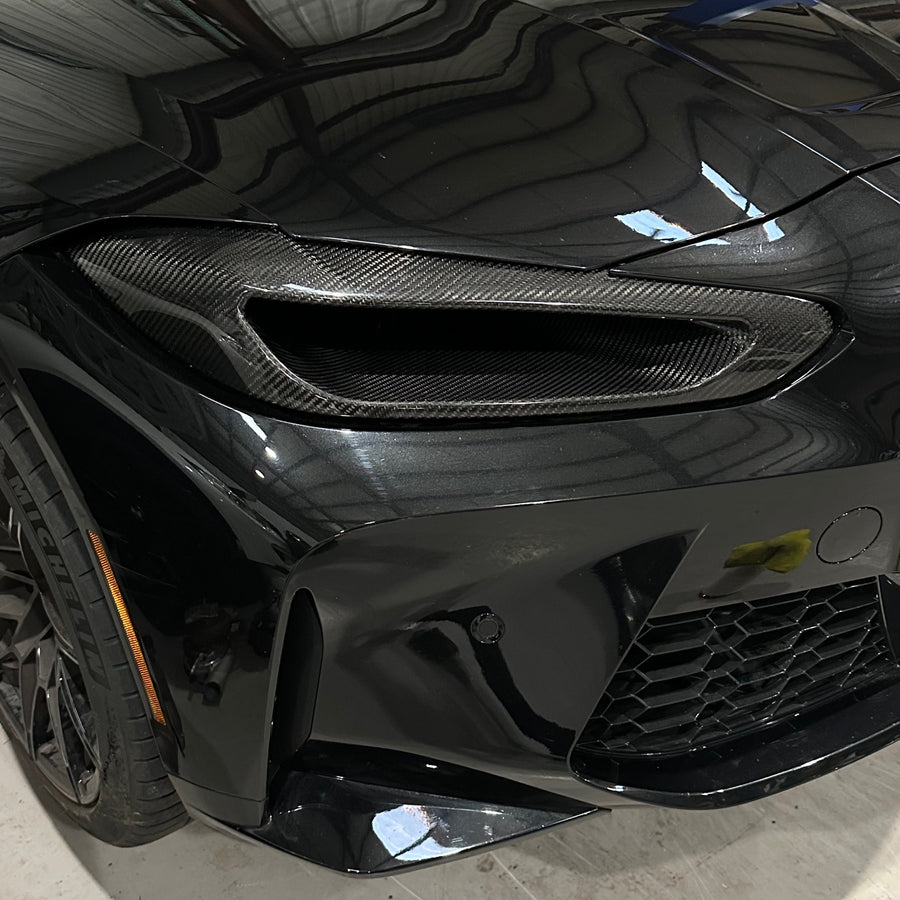 BMW G CHASSIS M3 | M4 | M440I CARBON FIBER HEADLIGHT DELETE - 0