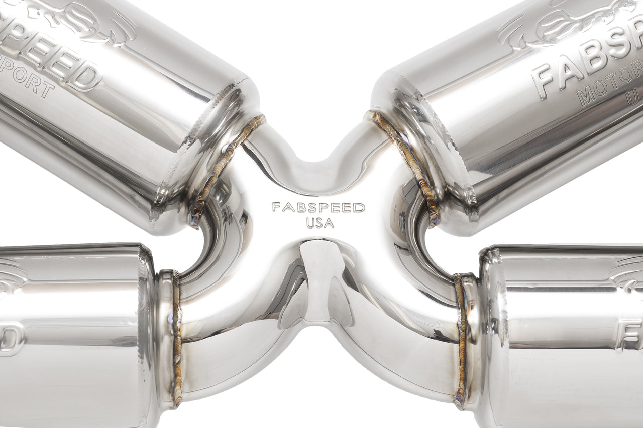 Fabspeed Audi R8 V10 Supersport X-Pipe Exhaust System (2009-2015)