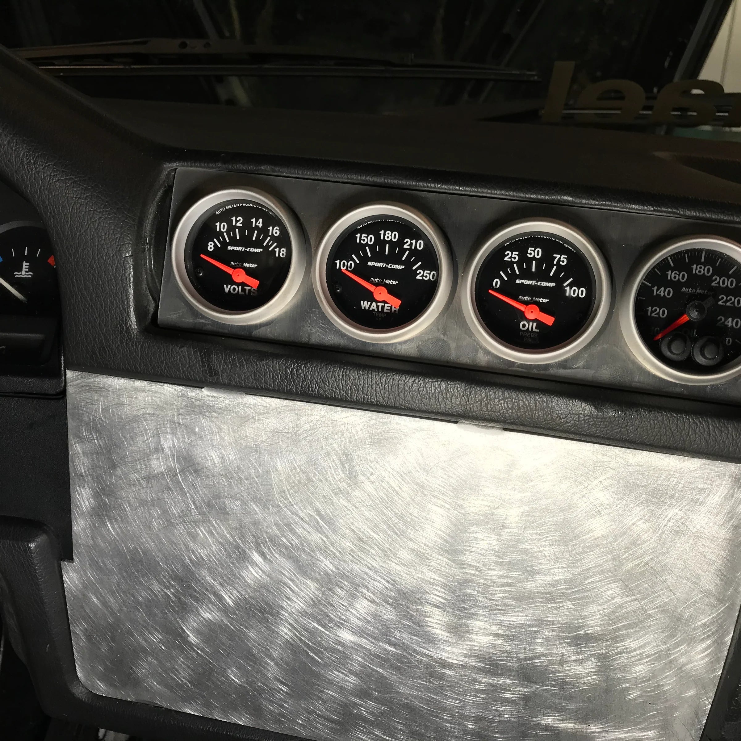 Carbon Fiber / Center Vent Gauge Panel - E30