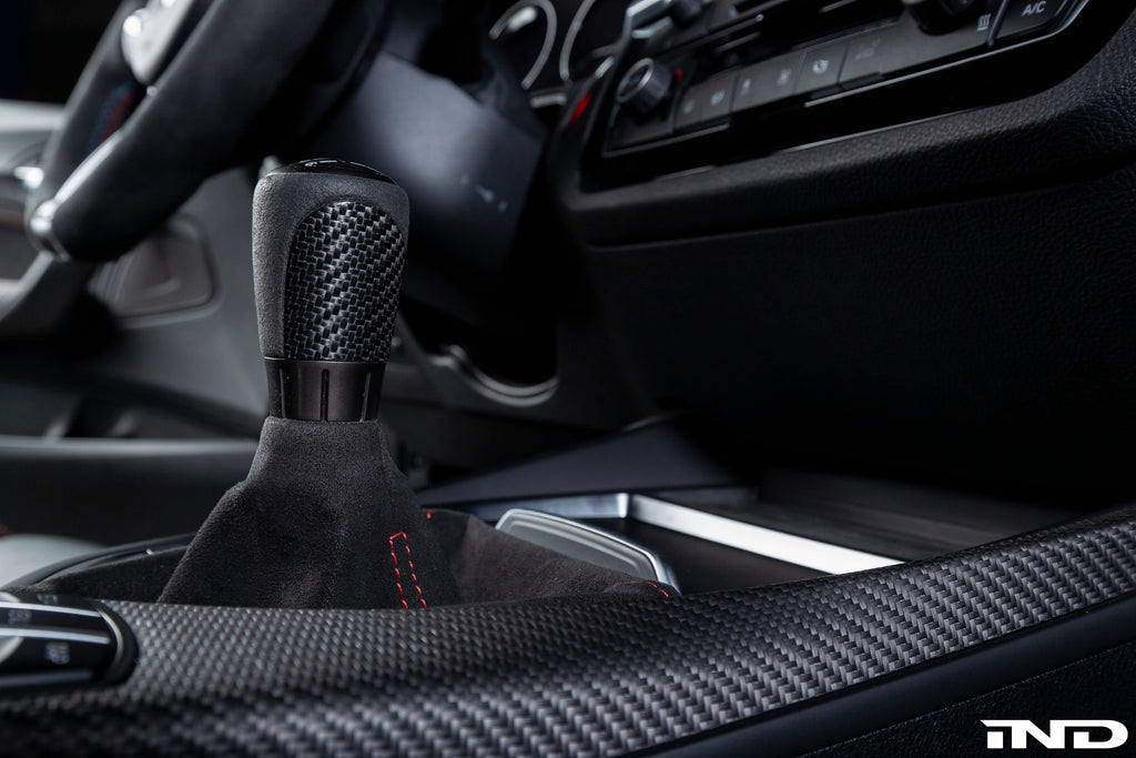 IND F87 M2 Matte Carbon Stitched Shift Boot - 6MT