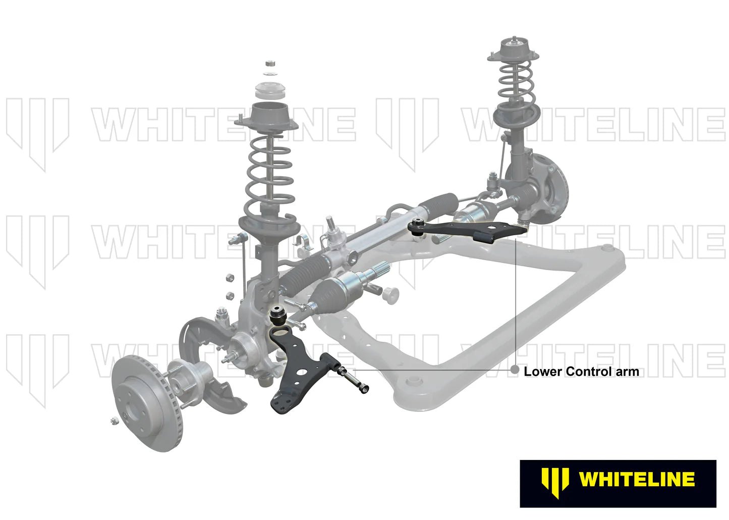 Whiteline 07-11 Subaru Impreza & WRX Left Front Lower Control Arm - 0