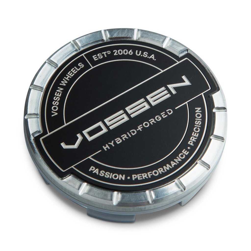 VOSSEN BILLET SPORT CAP - LARGE - HYBRID FORGED - GLOSS CLEAR