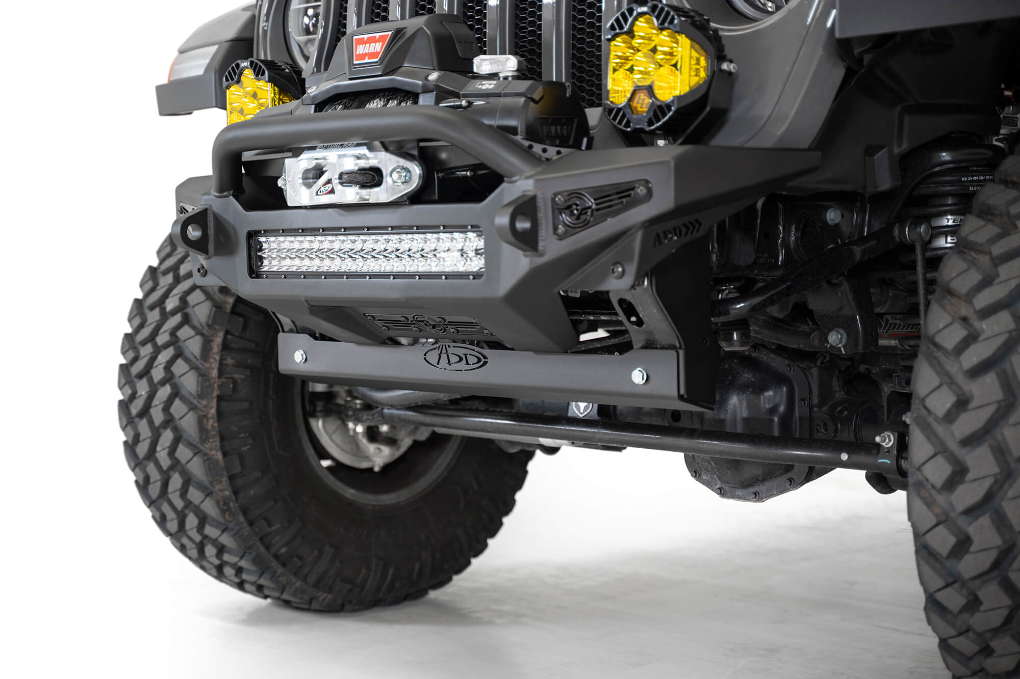 Addictive Desert Designs 18-20 Jeep JL/JT Sway Bar Skid Plate - 0