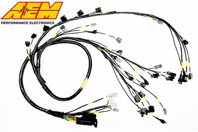 Rywire Honda K-Series AEM Infinity MS Eng Harn w/K20 Coils/02-04 Speed Sensor/EV14 Inj (Adapter Req)