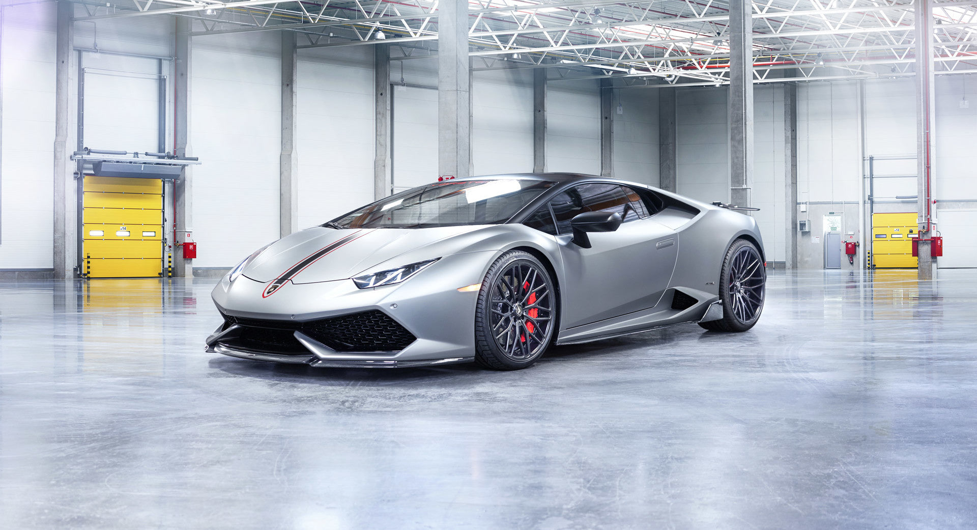 Vorsteiner Lamborghini Huracan Verona Edizione Aero Side Blades Carbon Fiber PP 2x2 Glossy