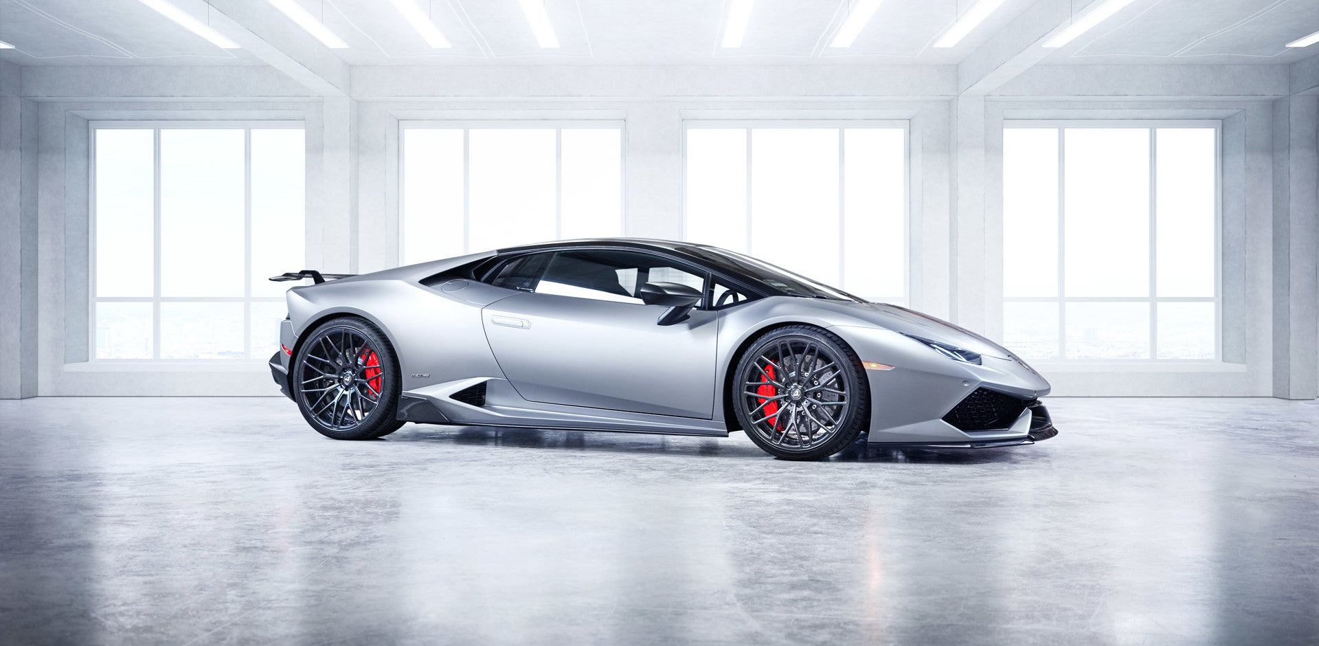 Vorsteiner Lamborghini Huracan Verona Edizione Aero Side Blades Carbon Fiber PP 2x2 Glossy