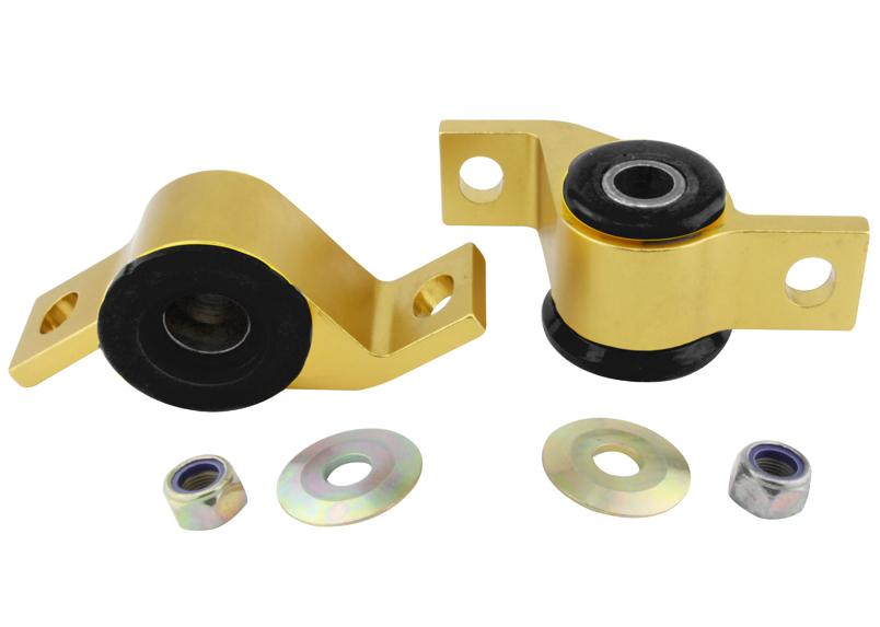 Whiteline 93-00 Subaru Impreza Non-Turbo Front Lower control arm anti-dive caster kit - 0